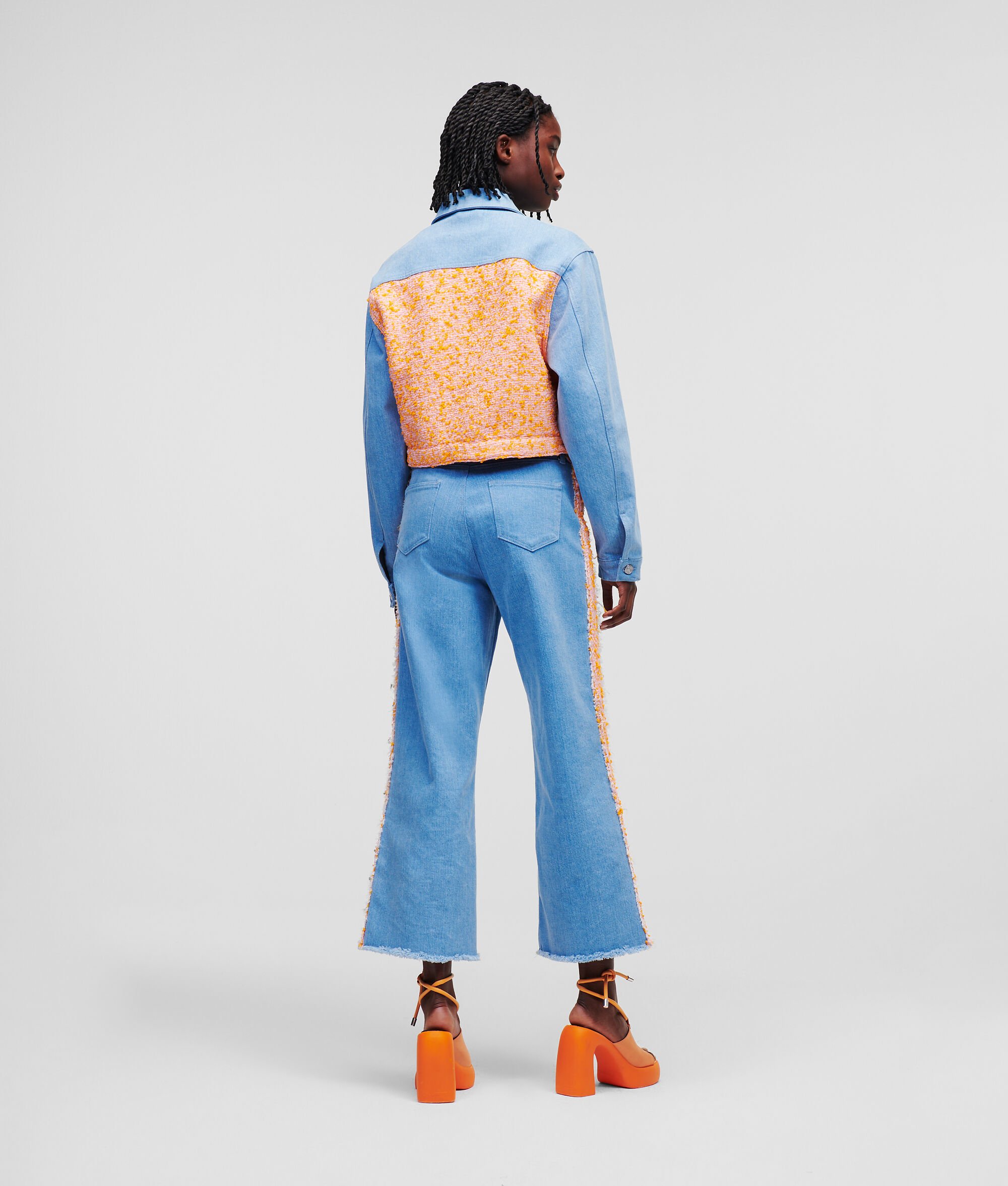 (image for) Interesting DENIM BOUCLÉ JACKET